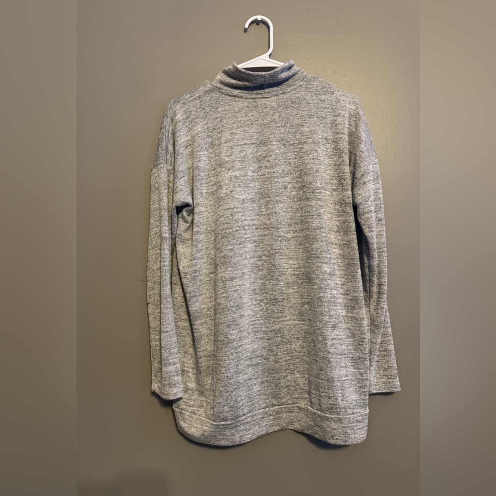 Cupio Gray Cowl Neck Sweater